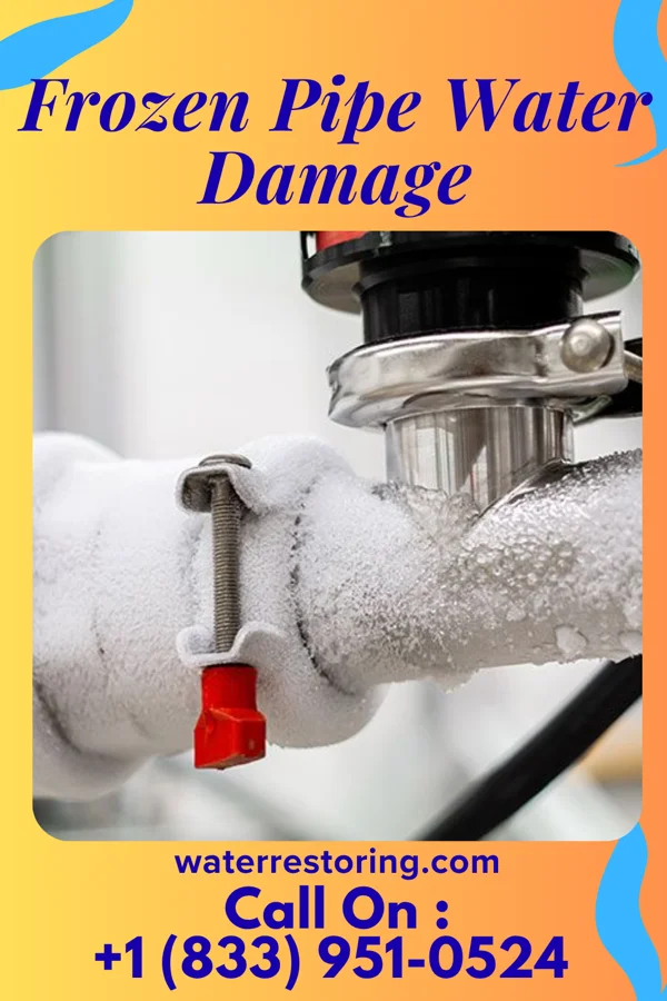 Frozen Pipe Water Damage in Hidden Lake, CO